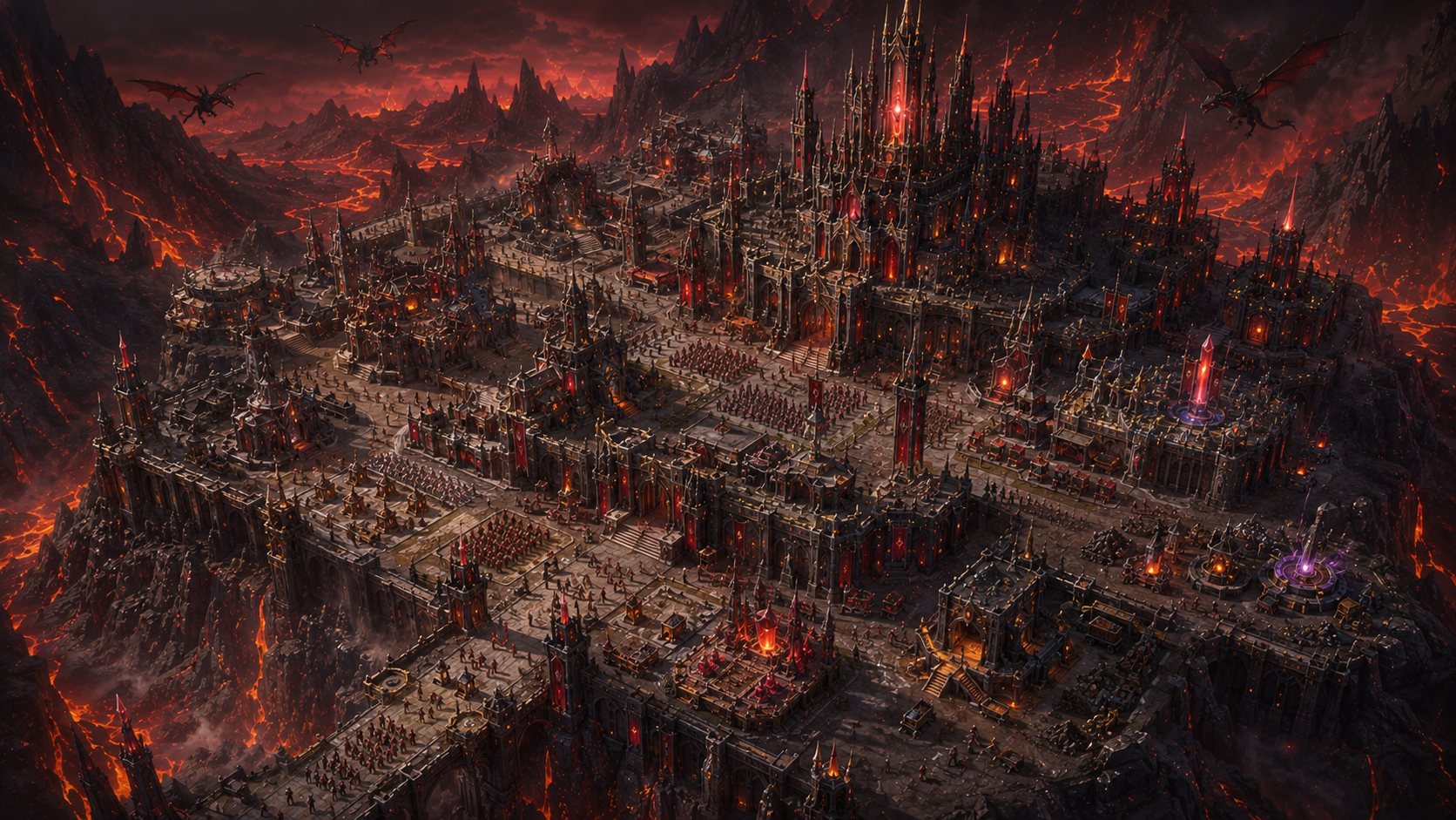 Heaven vs Hell development artwork